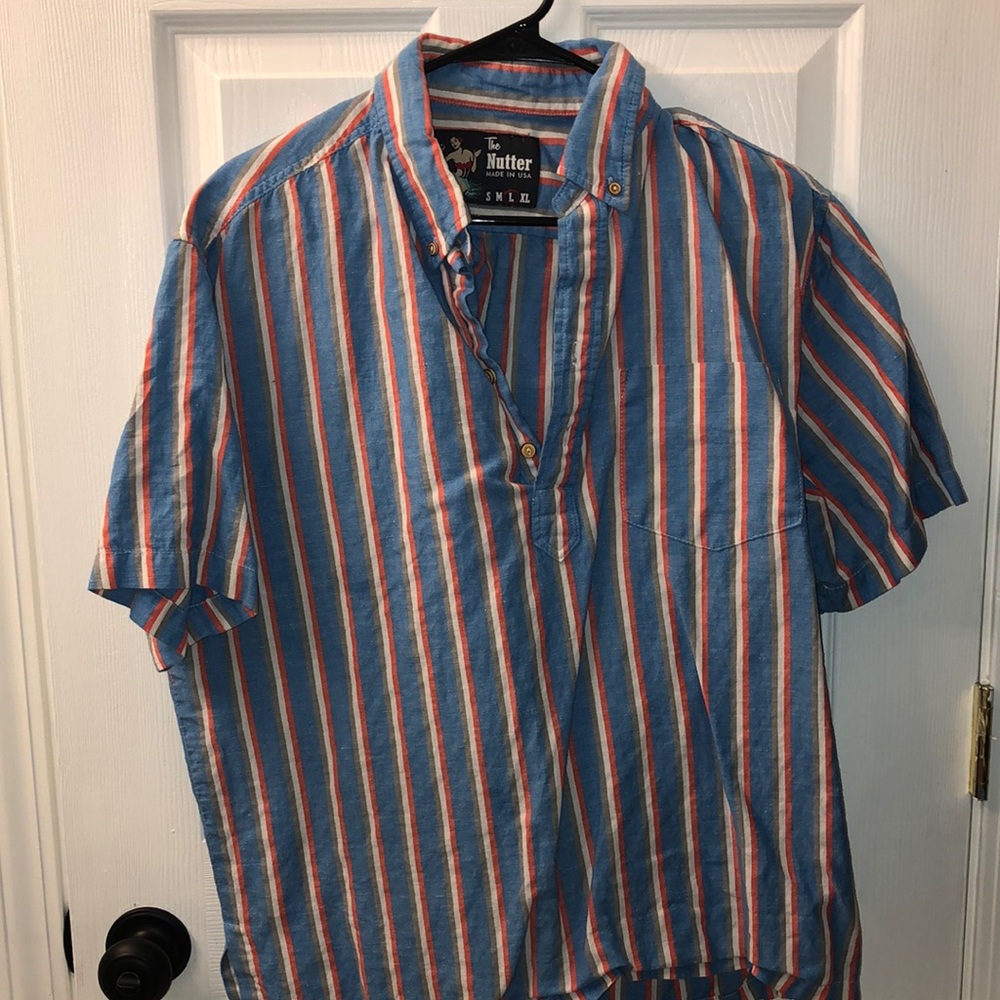 The Nutter quarter button down shirt.
